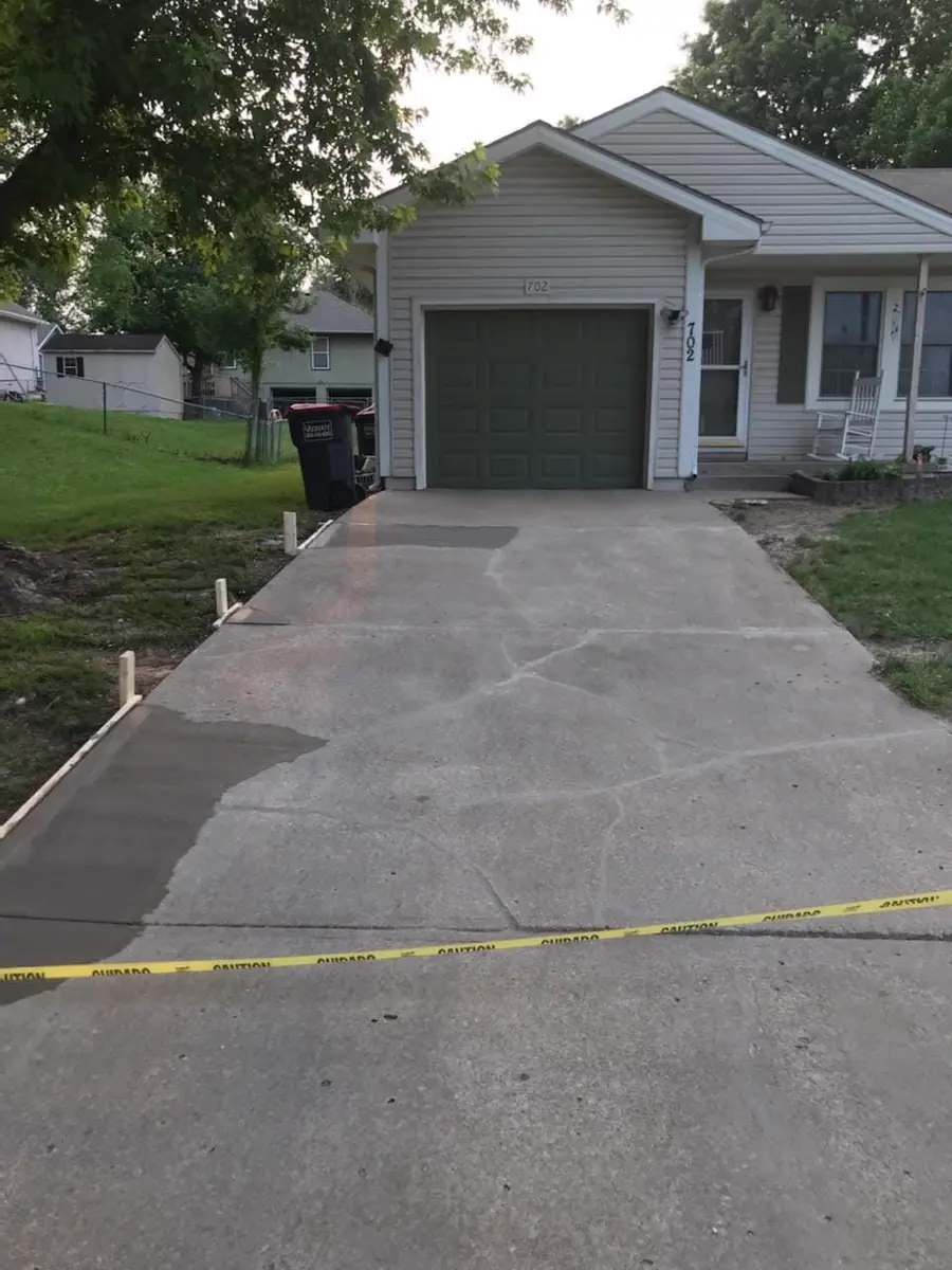 Polyjacking project in Olathe, KS