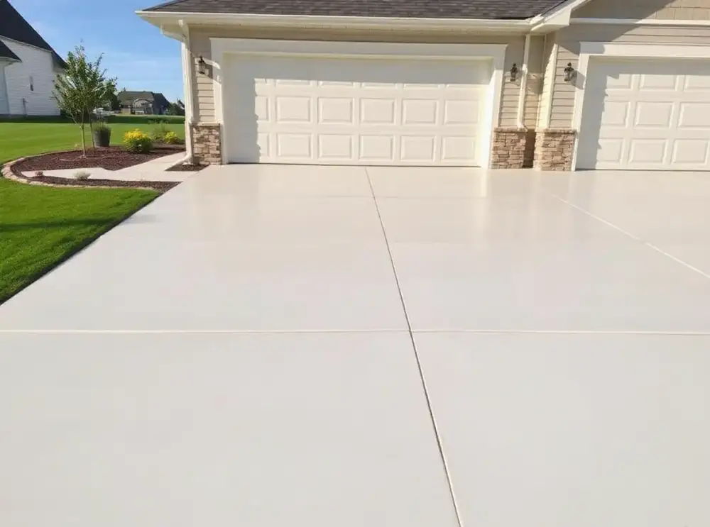 Driveways in Ankeny, Iowa — One in-house crew from tear-out to final pass