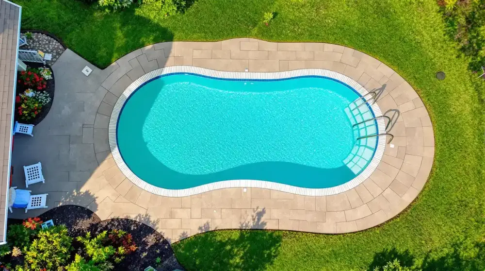 Pool Installation in West Des Moines, Iowa — Shell shapes for split-levels and estates alike
