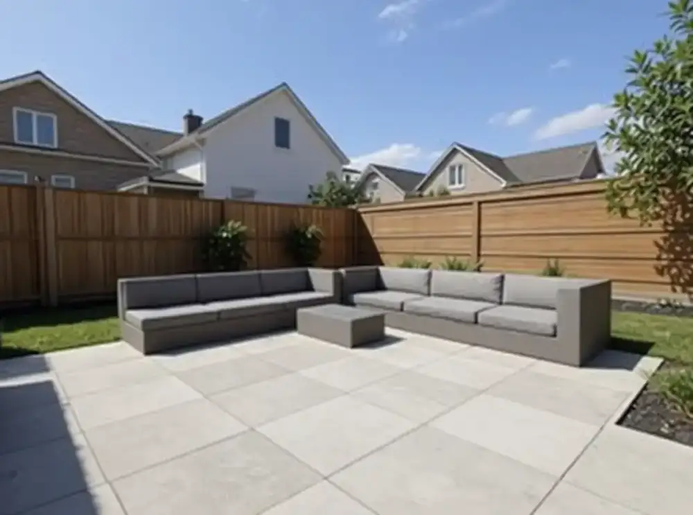 Stamped Concrete in Ankeny, Iowa — Reinforcement that fights the clay