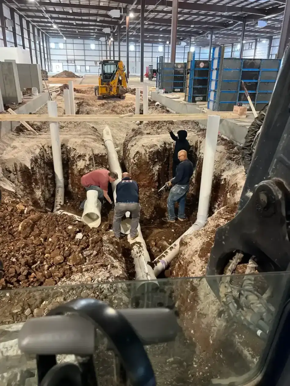 Warehouse concrete floor by JLB in Ankeny, Iowa