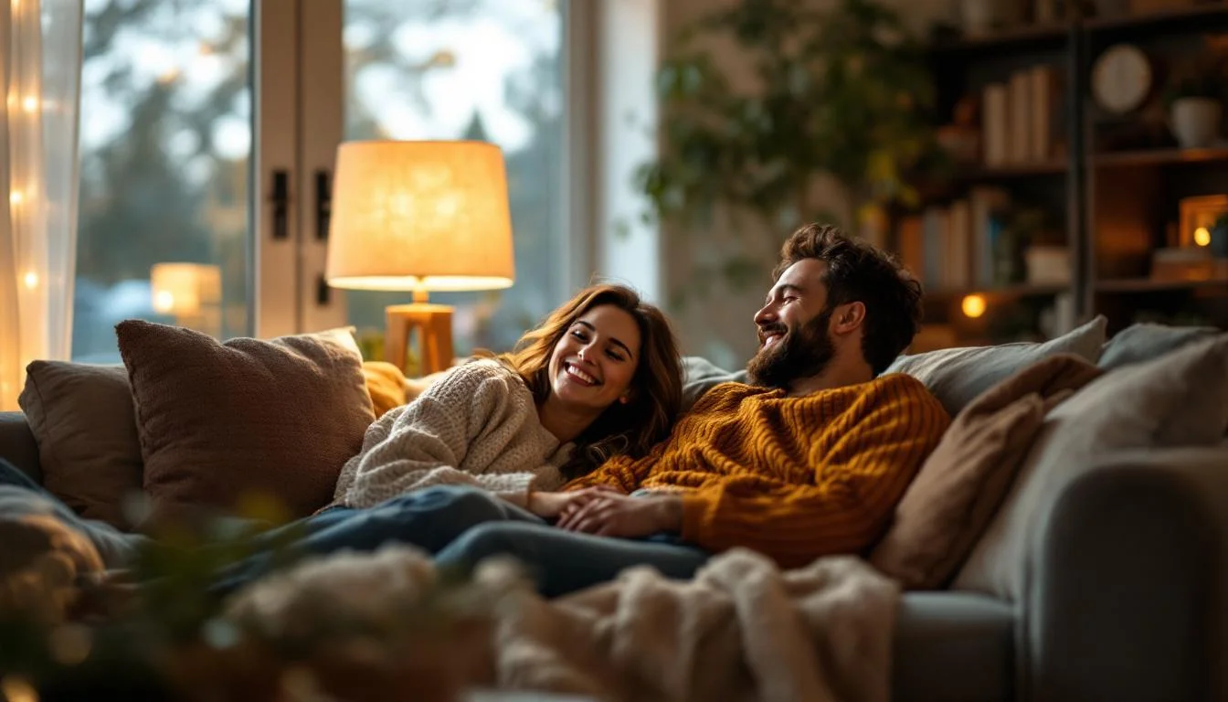 Happy homeowners after foundation repair