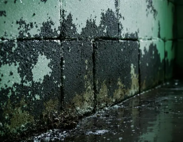 Basement mold in KS home — vapor barrier and drain tile would prevent recurrence